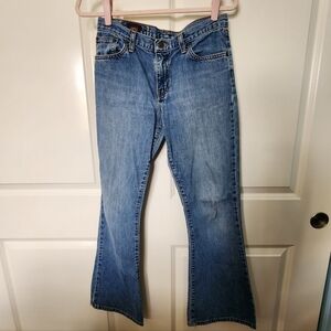 Abercrombie & Fitch Kids Light Blue Flared Jeans